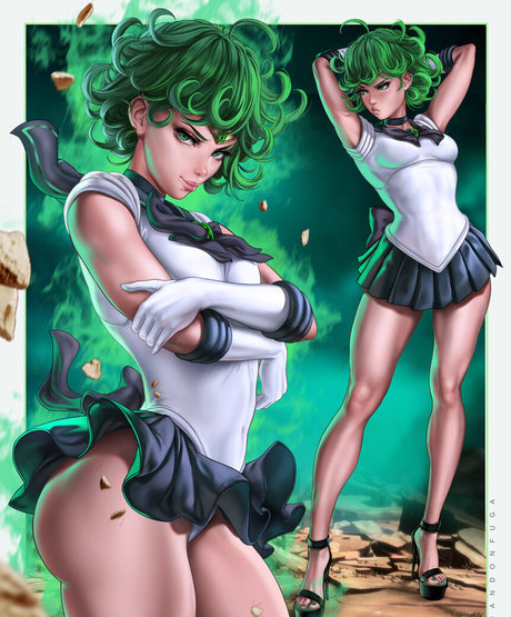 One Punch Man star free photo