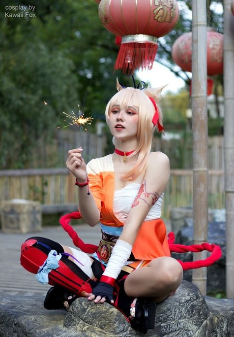 Kawaiifox model art picture