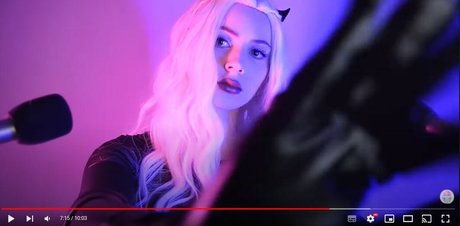 Sleepy Cupcake ASMR model free pic