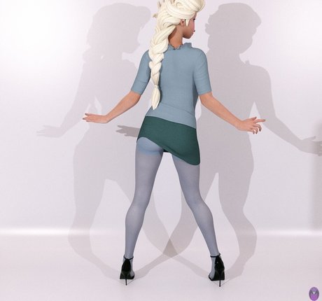 Disney s Frozen art model pics