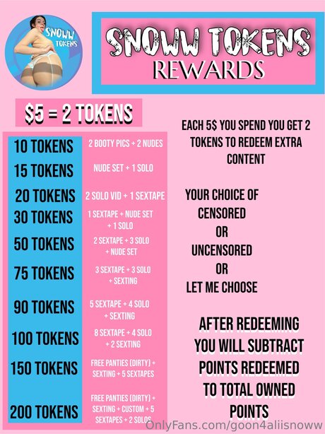 Goon4aliisnoww model adult archive