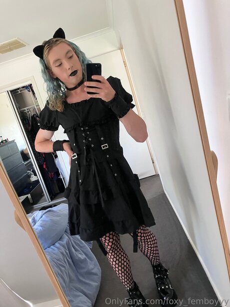 Foxy Femboyyy model erotic image