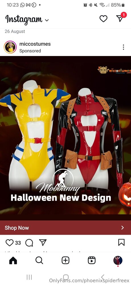 Phoenixspiderfreex naked model img