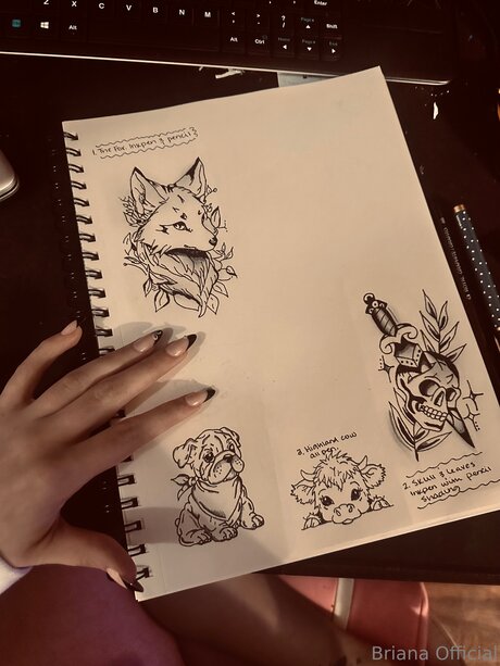 Brianagayleofficial art actress pics