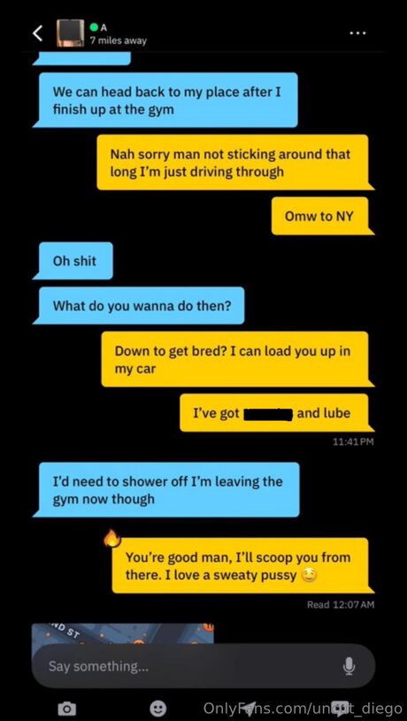 Uncut Diego adult star picture