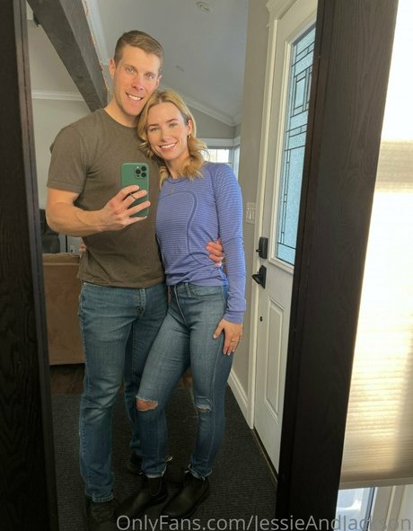 Jessie and Jackson nude pornstar photo