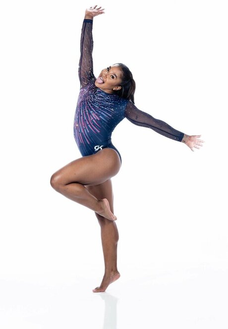 Jordan Chiles pretty model photo