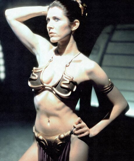 Carrie Fisher model high quality images