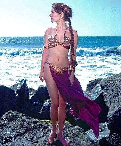 Carrie Fisher star sexy photos