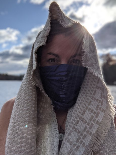 Moon Heart naked star photo