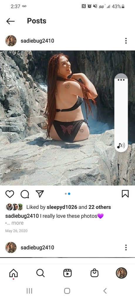 Sadiebug pornographic star picture