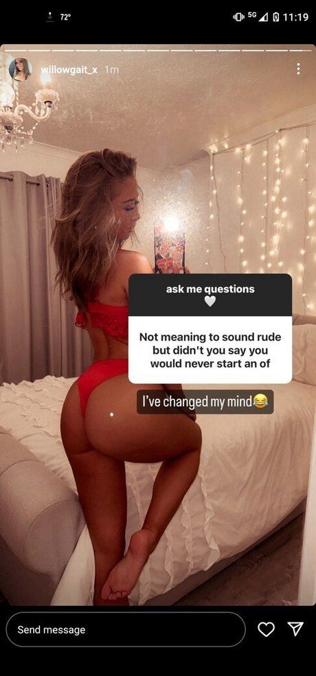 WillowGait X star nude picture