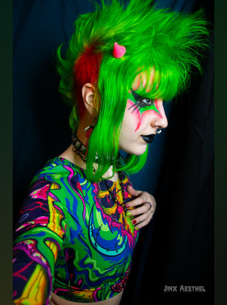 Jinx Aesthel model exclusive photos