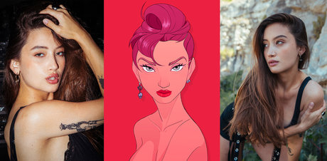 just a couple gals havin fun high quality model picture