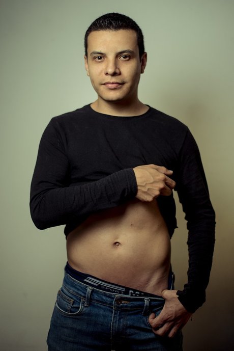 Ricky Mart nez_ model naked image