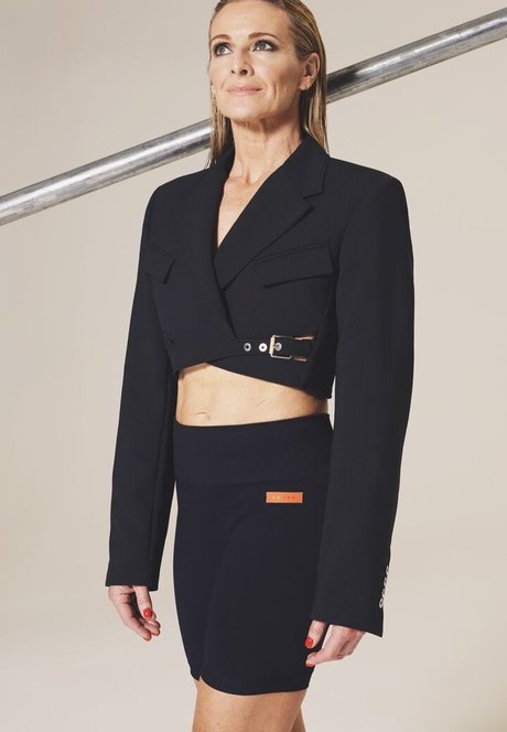 Gabby Logan model art picture