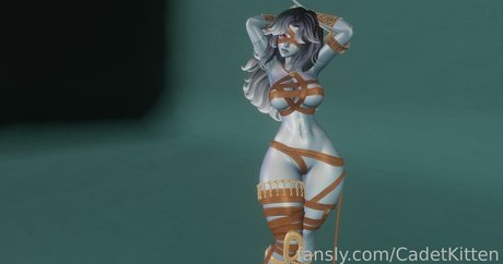 CadetKitten naked model img