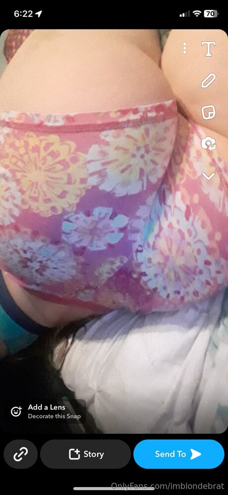 Imblondebrat top model img