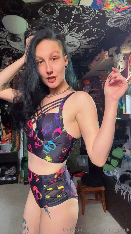 Leather Punk beautiful star image