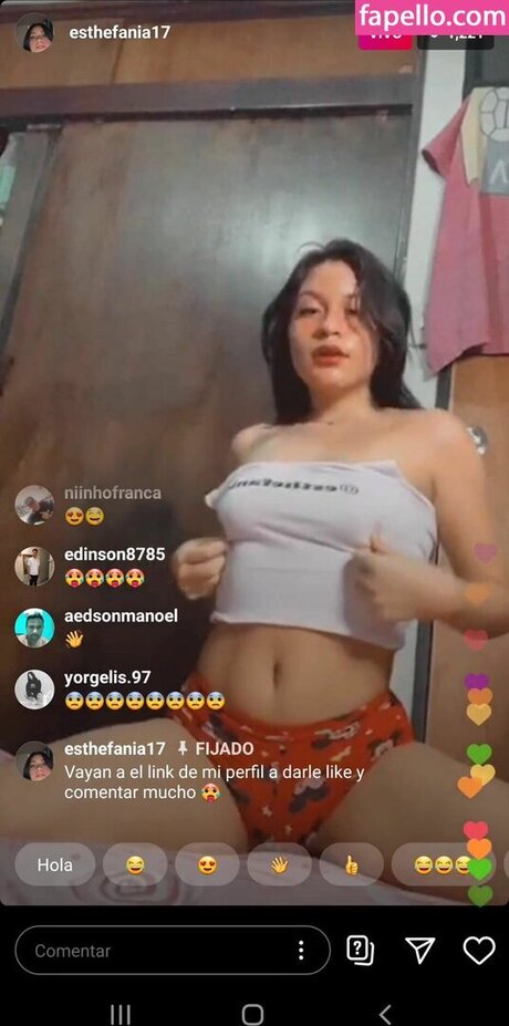 Esthefania17 model exclusive images