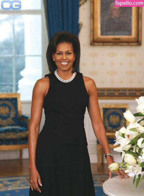 Michelle Obama pornstar erotic picture