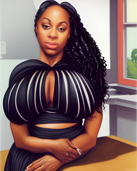 Only One Rhonda art star photo