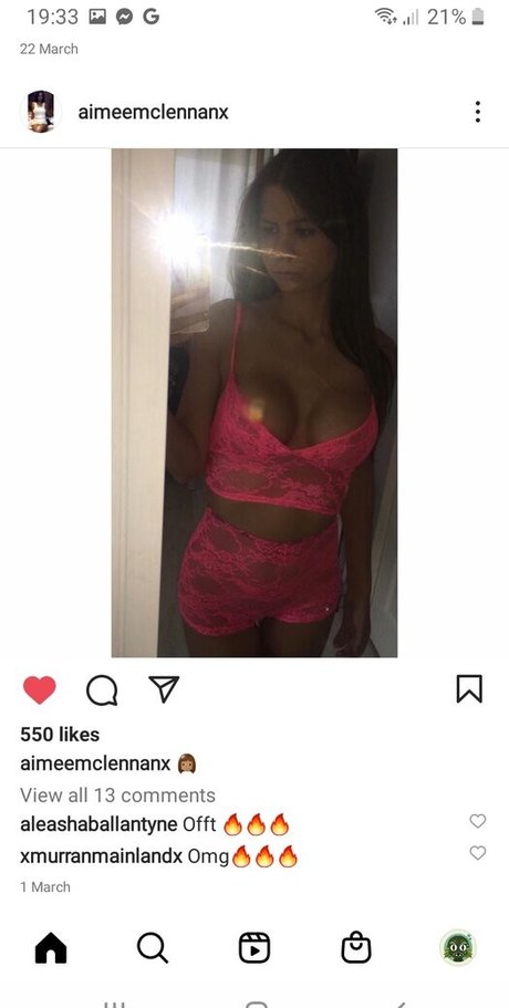 Aimee Mclennan star erotic pics