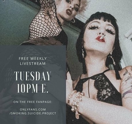 smoking suicide project sex model picture