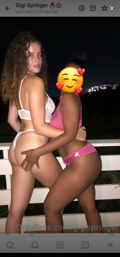 Gigi Springer exclusive star photo