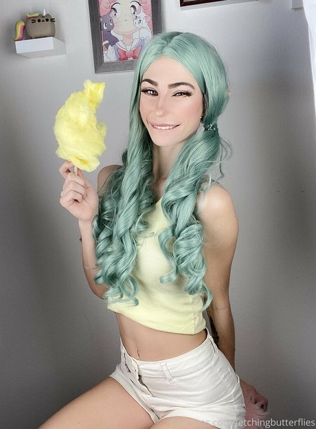 Fetching butterflies model erotic pic