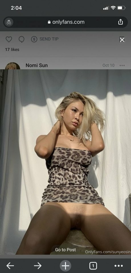 Nomi Sun star nude pic