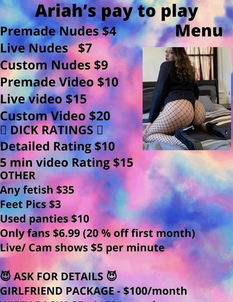 ariah69 model best pics