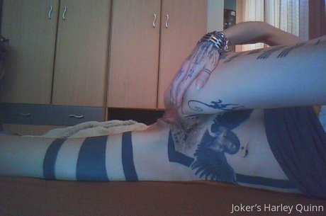 Jokers Harley Quinn beautiful model photos