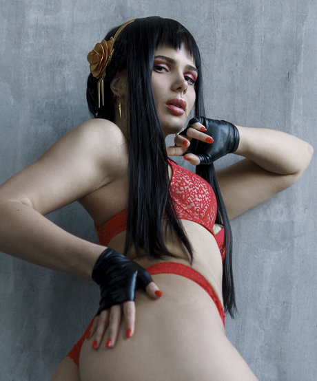 Purple Amelie model nudes photos