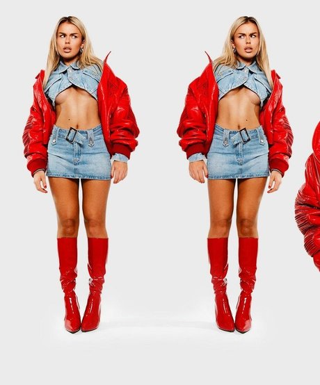 Tallia Storm model naked image