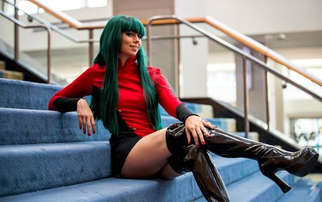 Uncanny Megan pornographic model pic