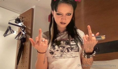 more00grey model perfect photo