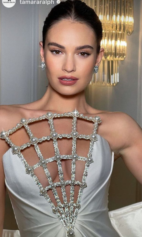 Lily James model pornographic galleries