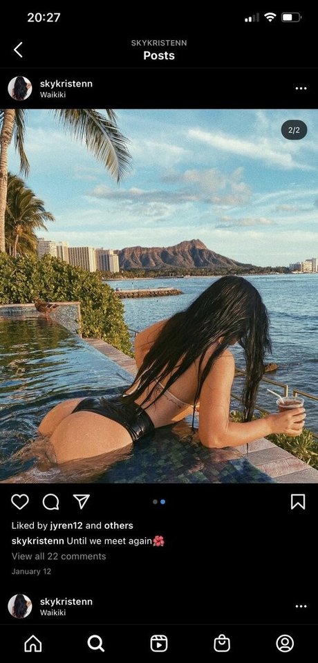 Sky Kristen hot actress pics