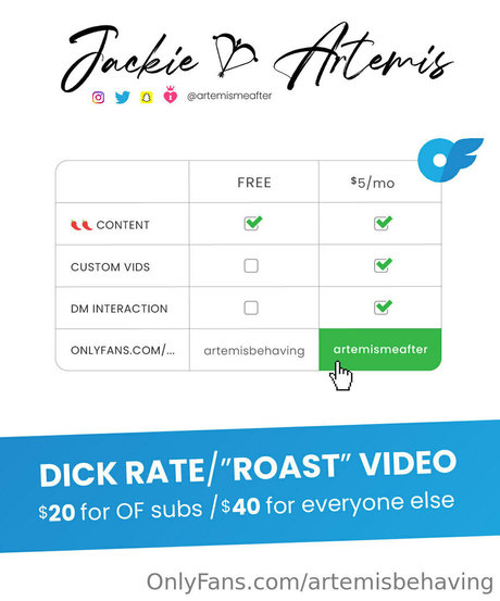 artemisbehaving adult model image