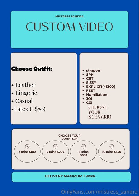 Mistress Sandra star nice img