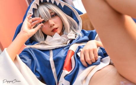 PoppaChan model erotic pics