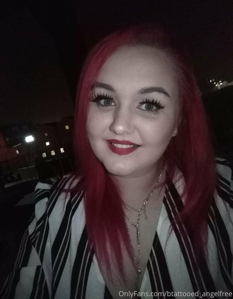 btattooed angel model art photo