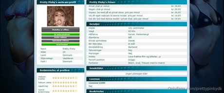 prettypinkydk xxx model pics