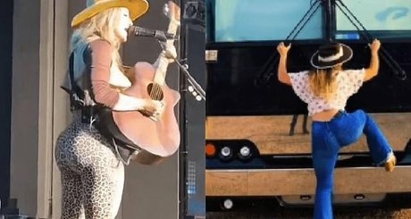 Lainey Wilson pornographic model picture