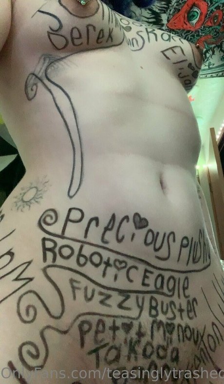 teasinglytrashed star art photos