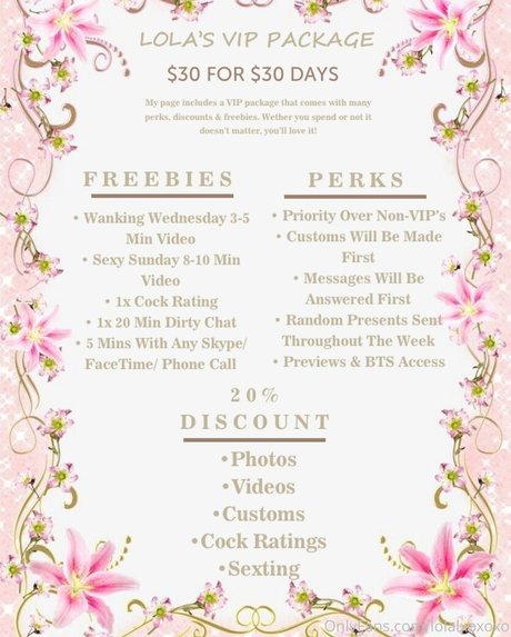 lolalxoxoxo sexy pornstar pic