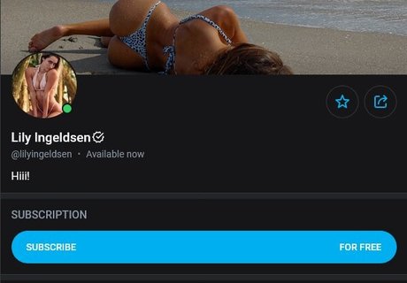 Lily Ingeldsen pornstar exclusive photos