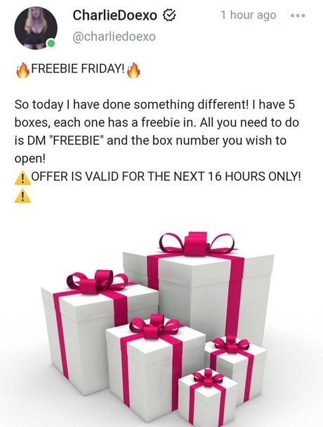 charliedoexofree adult model picture