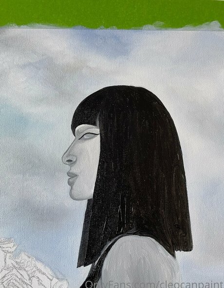 cleopatracanpaint hot model photo